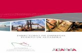 DIRECTORIO DE EMPRESAS PUERTO DE ALTAMIRA de Empresas 2017.pdf · 10 TERMINALES MARÍTIMAS Mar Negro Km. 0.380 Puerto Industrial de Altamira Altamira, Tamaulipas, C.P. 89603 Tel.