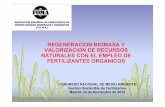 REGENERACION BIOMASA Y VALORIZACION DE … 2014/18967… · de abonos orgánicos ... proceso fabricacion fertilizantes organicos y enmiendas orgÁnicas estiercoles y otros materiales