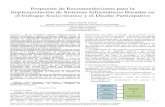 Propuesta de Recomendaciones para ... - sistemas…sistemas.unla.edu.ar/sistemas/redisla/ReLAIS/relais-v3-n1-01-40.pdf · Propuesta de Recomendaciones para la Implementación de Sistemas
