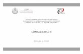 CONTABILIDAD II - sev.gob.mx · PDF filecontabilidad ii . 8 . distribuciÓn de bloques . bloque i. utilizas el sistema de inventarios perpetuos para su registro contable y el control
