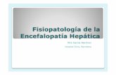 Fisiopatología de la Encefalopatía Hepática - · PDF fileIntroducción Encefalopatía hepática(EH) síndrome neuropsiquiátrico: efecto sobre el cerebro de toxinas normalmente