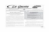 LLa Gacetaa Gaceta L DIARIO OFICIAL DE LA · PDF file2 La Gaceta A. Sección A Acuerdos y Leyes REPÚBLICA DE HONDURAS - TEGUCIGALPA, M. D. C., 28 DE OCTUBRE DEL 2014 No. 33,566 DIARIO