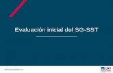 Evaluación inicial del SG-SST · PDF file3 1. Objetivo. 2. Módulo 1: Conceptos básicos para la implementación de la evaluación inicial y la identificación de prioridades en SST