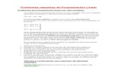Problemas resueltos de Programación Linealmatessek.wikispaces.com/file/view/Problemas resueltos de... · Problemas resueltos de Programación Lineal Problemas de programación lineal