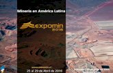Minería en América Latina - Prensa Expomin 2018prensa.expomin.cl/wp-content/uploads/2015/09/Minera-en-Latam... · altos costos, desafíos en materia de relaciones con comunidades