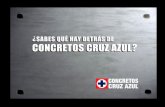 CONCRETOS CRUZ AZUL CONCRETO - Materiales · PDF fileEmpresas Cruz Azul, producimos los mejores concretos del mercado nacional con el mejor impacto ambiental posible, participamos