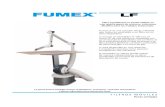 FILTROS MÓVILES - fumex.comfumex.com/wp-content/uploads/lf-es.pdf · Con su exclusivo diseño de estructura de codos, ... Soldaduras de precisión, TIG Humo de soldadura, ... puntuales