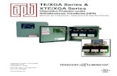 TE/XGA Series & XTE/XGA Series -  · PDF filePara sistemas de 4 hilos ... Figura 4: Tipo NEMA 1,4 y 4X Acero Inoxidable ... Tamaño del cable y torque de Instalación