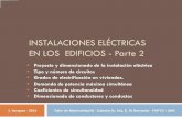 INSTALACIONES ELÉCTRICAS EN LOS EDIFICIOS - Parte 2 · PDF fileNormas generales de montaje ... (para cables sin envoltura de protección)* ... Norma Iram 2183 mm2 Corriente máxima