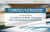 Diplomado CONTABILIDAD · PDF fileJustificación Las dinámicas económicas internacionales, la revolución tecnológica e informacional y los procesos de transformación de las estructuras