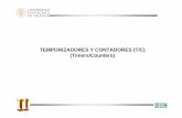 TEMPORIZADORES Y CONTADORES (T/C) …bitschips.com/infoind/tema_temporizadores.pdf · 2.3 Diagrama de bloques. ... digital Referencia Microcontrolador EJEMPLO: ... -Señal reloj interno