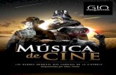 MÚSICA DE CINEMA -  · PDF fileMÚSICA DE CINEMA LES MILLORS BANDES SONORES DE LA HISTÒRIA arranjades per a orquestra de 10 músics per MARC TIMÓN PROGRAMA INTRODUCCIÓ La