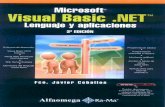 · PDF fileREALIZACIÓN DE UN PROGRAMA EN Visual Basic .NET Cómo crear un programa ... EJERCICIOS PROPUESTOS CAPÍTULO 3. DdTRODUCCIÓN A LA poo PENSAR EN