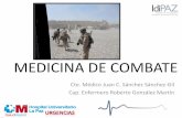 MEDICINA DE COMBATE - fuam.esfuam.es/wp-content/uploads/2012/09/Tema-23_Medic... · –Menor síndrome compartimental, muerte. Objetivo: TAS 80-100 Cannon W et al.. JAMA 1918;70:618-621