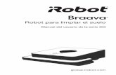 Manual del usuario de la serie 300 - iRobot Customer Careaguas subterráneas y penetrar en la cadena alimentaria, ... • Para acceder al puerto de carga, coloque de lado el dispositivo