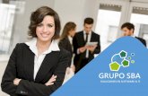 GRUPO  · PDF file- ODOO BIENVENIDOS Somos Grupo SBA, una organización peruana formada por ... ventas, servicio al cliente y capacidad de mercado. El ERP es una