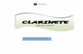 CLARINETE -   · PDF fileque se regula la organización y el funcionamiento para el curso académico 2008-2009 del ... Piano Ac.: D. José García ... 3.1 c) - Clarinete 3er
