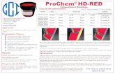 HD-RED Spanish 1n2 - · PDF fileExtrema alta viscosidad = 50,000 cps Extremadamente duradero para largas tiradas de Virtualmente evita agujeros en la pantalla y la Manejo Manejar bajo