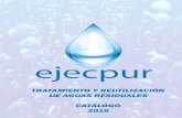 El objetivo de EJECPUR es  · PDF filePara instalación en el interior de: Pozos de bombeo Balsas receptoras de aguas residuales Decantadores Acumuladores de aguas pluviales