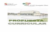 CONSEJERIA DE EDUCACIÓN - CEIP JOAQUIN DIAZceipjoaquindiaz.centros.educa.jcyl.es/sitio/upload/PROPUESTA... · EVALUACIÓN DE LA PROPUESTA CURRICULAR. ..... 100 . PROPUESTA CURRICULAR