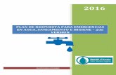 PLAN DE RESPUESTA PARA EMERGENCIAS EN AGUA, SANEAMIENTO · PDF fileprestación de servicios de agua potable y saneamiento básico: ... Programa de las Naciones Unidas para el Desarrollo.