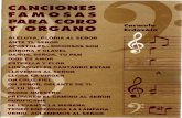 Carmelo Erdozain -   · PDF fileCANCIONES FAMOSAS PARA CORO Y ORGANO Pamplona, 1993 ... El Villancico Aurora y Clavel es para voces blancas y para voces mixtas; se