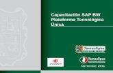 Capacitación SAP BW Plataforma Tecnológica Únicaplataformaunica.tamaulipas.gob.mx/wp-content/uploads/2012/02/BW_… · Objetivo Preparar al personal administrativo y funcional