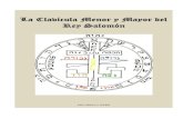 Clavicula-de-Salomon.pdflibroesoterico.com/biblioteca/Textos sagrados y antiguos/Clavicula... · familias de 72 sellos de nombres espiriuales de distintos rangos , ... los arcángeles