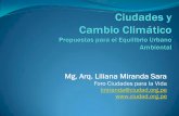 Mg. Arq. Liliana Miranda Sara - lima-water.de · PDF fileSelva 58% 8% 1940 35.30% ... Control de la Contaminación del Agua 0,000 Saneamiento 0,008 ... el impacto ambiental, ni la