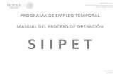 CONTENIDO - Gobierno | gob.mx · PDF fileCONTENIDO 1 Revisión previa de configuración para Ingresar al SIIPET ... Observaciones de la captura del Expediente Técnico en el SIIPET