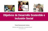 Objetivos de Desarrollo Sostenible e Inclusión Socialminam.gob.pe/semanaclimatica/wp-content/uploads/sites/104/2015/09/... · diversos aspectos de la población que influenciarán