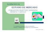 ESTUDIO DE MERCADO - cepal.org · PDF fileProyección de Demanda, Oferta y Déficit MUNICIPIO DE RIOSECO PROYECCION DEFICIT DE AGUA POTABLE 0 2000 4000 6000 8000 10000 12000 14000