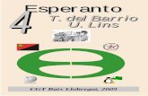 T. del Barrio U. Lins · PDF fileactuaciones políticas, y también era muy conocida su relación con el esperanto, en la que desarrolló labores no sólo organizativas y propagandísticas,