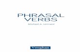 VG PhrasalVerbs Pocket v8 - Vaughan · PDF filebilidad en el uso de los verbos compuestos y, ... Los 'phrasal verbs' intransitivos no Ilevan comç ... VG_PhrasalVerbs_Pocket_v8.pdf