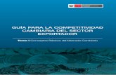 Guía para la Competitividad Exportador - · PDF fileconsiste en el proceso de apertura comercial a través de ... (PENX) 2003 – 2013, ... ¿Cuáles son los factores que han influido