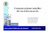 Comunicaciones móvilesComunicaciones móviles 4G en el ...oa.upm.es/8713/2/INVE_MEM_2010_83175.pdf · • LTE Calidad de voz mejorada ... Será necesario para la optimización del