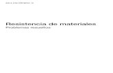 Resistencia de materiales -  · PDF filecomplementario a un libro de teoría de Resistencia de Materiales. En concreto su estructura, enfoque y
