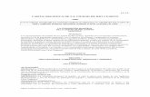 CARTA ORGÁNICA DE LA CIUDAD DE RIO · PDF fileDigesto Legislativo de la Ciudad de Río Cuarto - Edición 2001 ... cargos, una declaración jurada patrimonial que se renueva anualmente