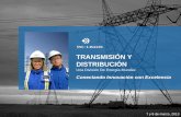TRANSMISIÓN Y DISTRIBUCIÓN - CEAC - Consejo de ... · PDF fileReestructuración de empresas eléctricas y desarrollo organizacional ... Estructuras y Cimientos . Servicios en Diseño