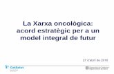 La Xarxa oncològica: acord estratègic per a un model ...premsa.gencat.cat/pres_fsvp/docs/2016/04/27/15/05/1cb74702-5fe2-4... · Ús eficient dels recursos i bones pràctiques que