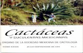 · PDF fileCACTACEAS Y SUCULENTAS MEXICANAS ISSN 0526-71 TOMO JULIO - SEPTIEMBRE DE 1994 CONTENIDO y utilizadas México Para la