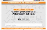 CUADERNO Competencia Matemática - · PDF fileEVALUACIÓN DE DIAGNÓSTICO. EDUCACIÓN SECUNDARIA OBLIGATORIA. SEGUNDO CURSO . Competencia Matemática. CURSO 2009/10 > Centro Educativo:
