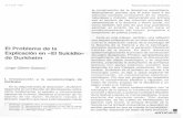 El Problema de la Explicación en «El Suicidio» de Durkheimmingaonline.uach.cl/pdf/racs/n3/Art01.pdf · 3: 5-20 • El Problema de la Explicación en «EI Suicidio» de Durkheim