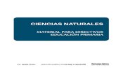 CIenCIas naturales - Servicios ABCservicios2.abc.gov.ar/.../directores/ciencias_naturales.pdf · Enseñar Ciencias Naturales en la escuela primaria nos pone en un lugar de privilegio,