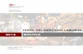 Perfil del mercado laboral - · PDF fileTabla 9: Tasa de inactividad en Bolivia, 2016..... 8 Tabla 10: Desempleo y Subempleo en Bolivia, 2016 y ... Figura 4: Tendencia del desempleo
