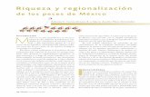 Roberto E. Torres-Orozco B. y Marco Aurelio Pérez …revistaciencia.amc.edu.mx/images/revista/60_3/PDF/06-529-Los-peces... · 44 ciencia † julio-septiembre 2009 Riqueza y regionalización