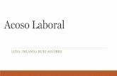 Acoso Laboral - PUERTO RICO Microjuris · PDF fileempleo que consiste de comportamiento cruel, ... Organizacional de la Universidad Carlos ... del patrono son ajenas al desempeño
