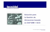 Presentación SCO mar04 · PDF fileWM de SAP. Div. Consultoría, Ingeniería e Integración de Sistemas Área de Logística tecsidel Tecnologías de la Información