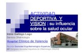 ACTIVIDAD DEPORTIVA Y VISION -  · PDF filela “optometria deportiva