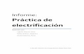 Práctica de electrificación - Ingenieros en apuros · PDF file2. Objetivos de la práctica Esta práctica: diseño de un circuito para el arranque estrella-triángulo de un motor